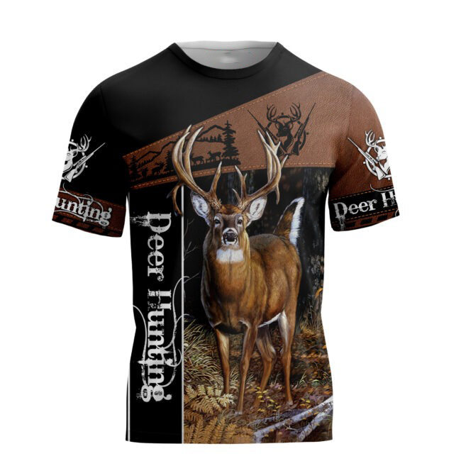 Hunting Dad 3D All Over Printed Shirts Deer Hunting Dad Hoodie Sweater Gift For Dad Birthday Gifts For Dad TO0119