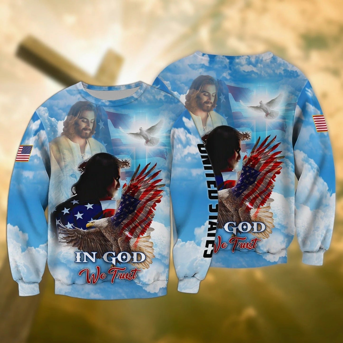 Eagle American Hawaiian Shirt - Independence Day Is Coming- 3D Full Print Hoodie, 4Th Of July Pride American Shirts TO0160