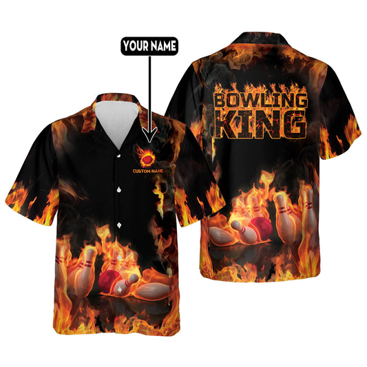 Custom Bowling King Hawaiian Shirts HB0135