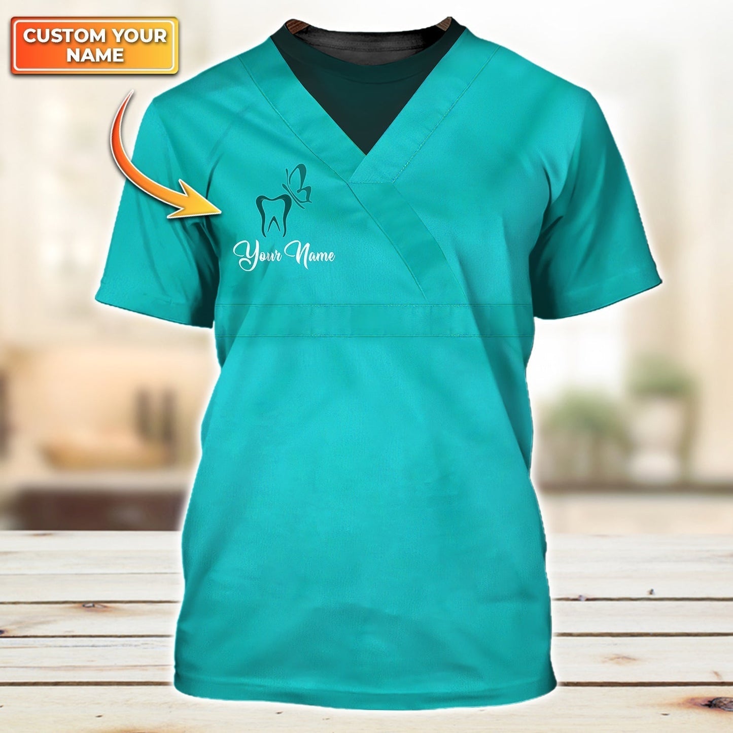 Personalized 3D T Shirt For Dentist Became A Dental Hygienist Shirts Present To Women Dental Doctor TO1838