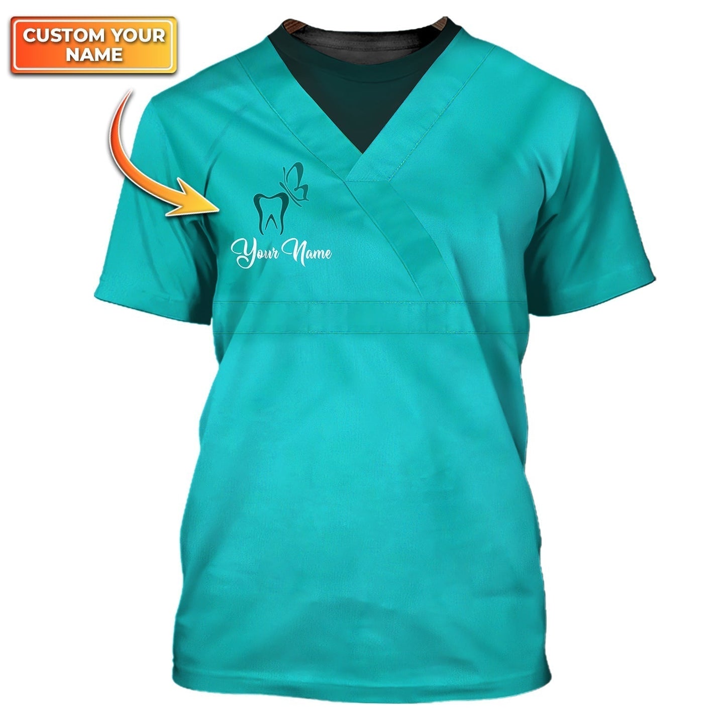 Personalized 3D T Shirt For Dentist Became A Dental Hygienist Shirts Present To Women Dental Doctor TO1838