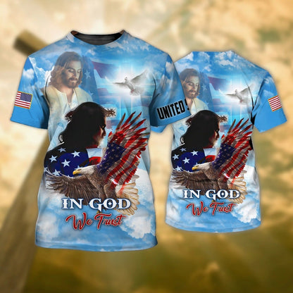 Eagle American Hawaiian Shirt - Independence Day Is Coming- 3D Full Print Hoodie, 4Th Of July Pride American Shirts TO0160