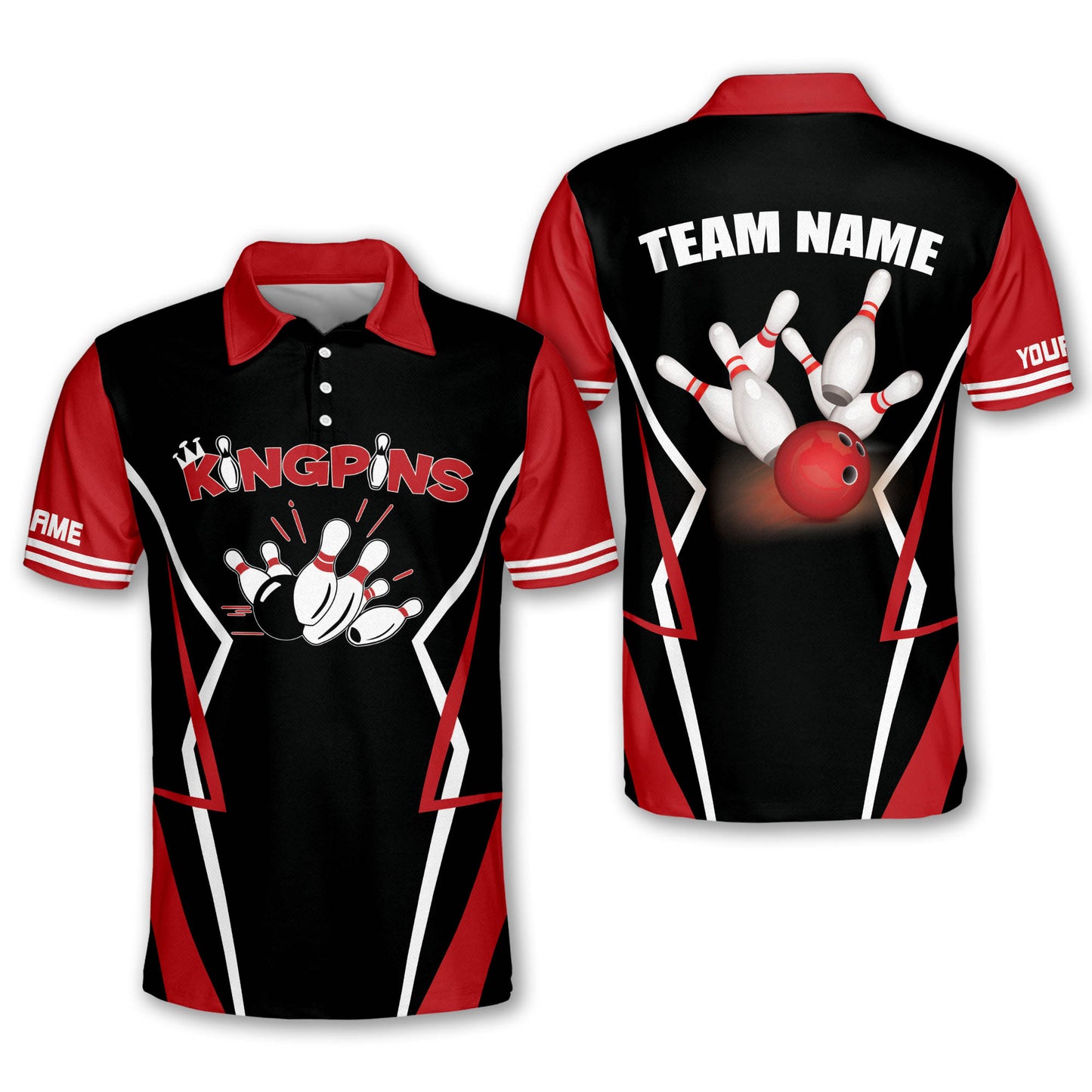 King Pín Bowling Shirts Unisex BM0252