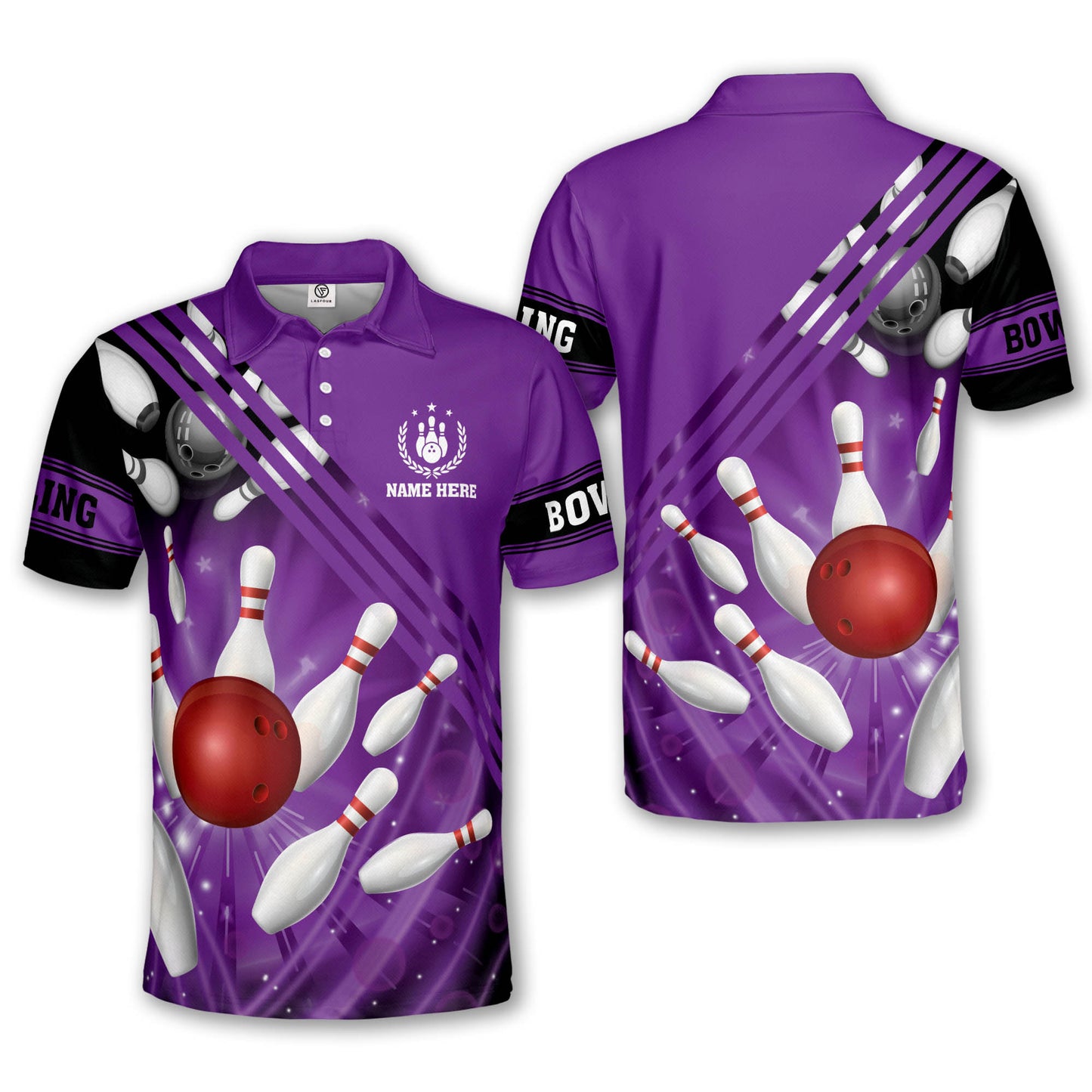 Funny Bowling Shirts For Men And Women BM0250