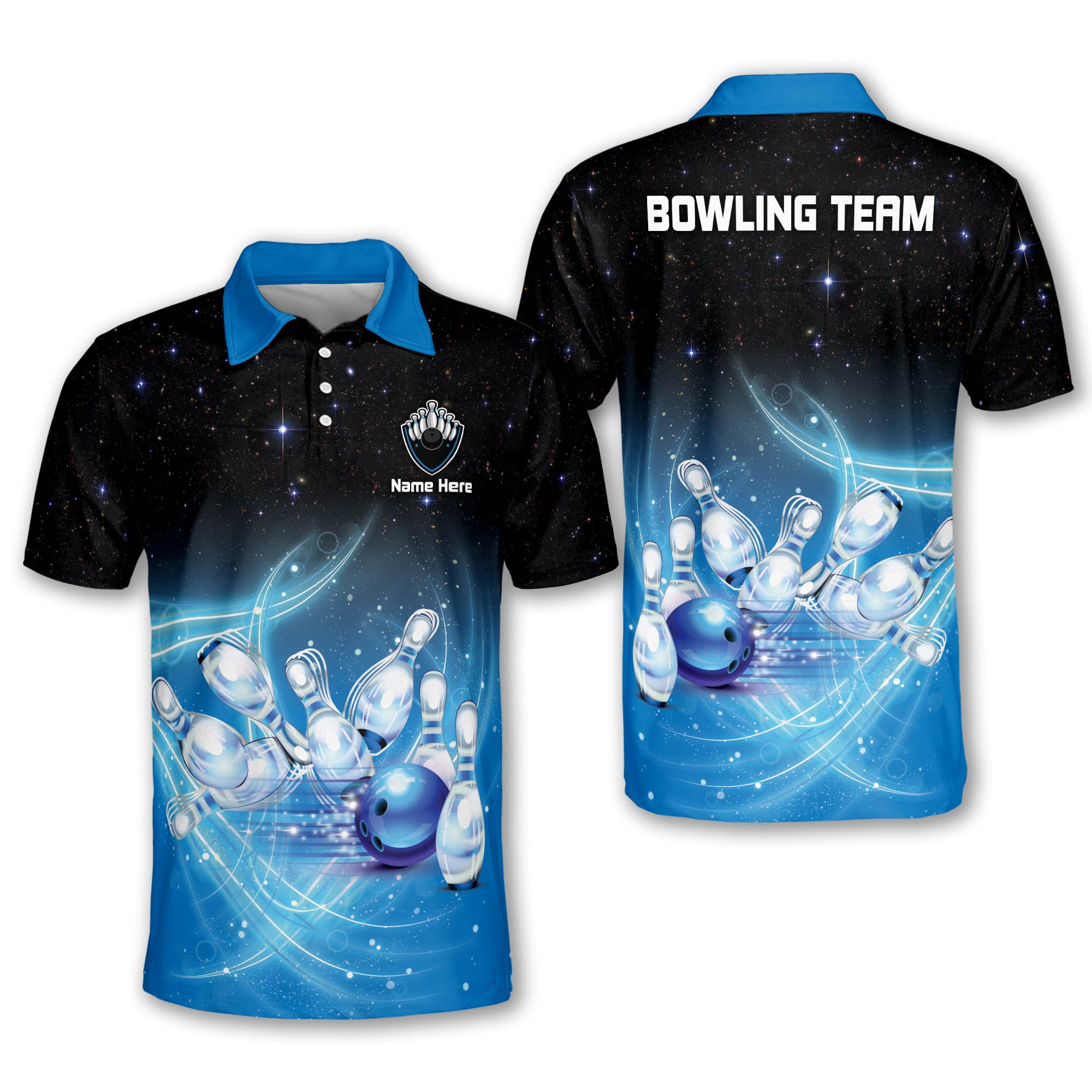 Men's Bowling Polo Shirts – Lasfour