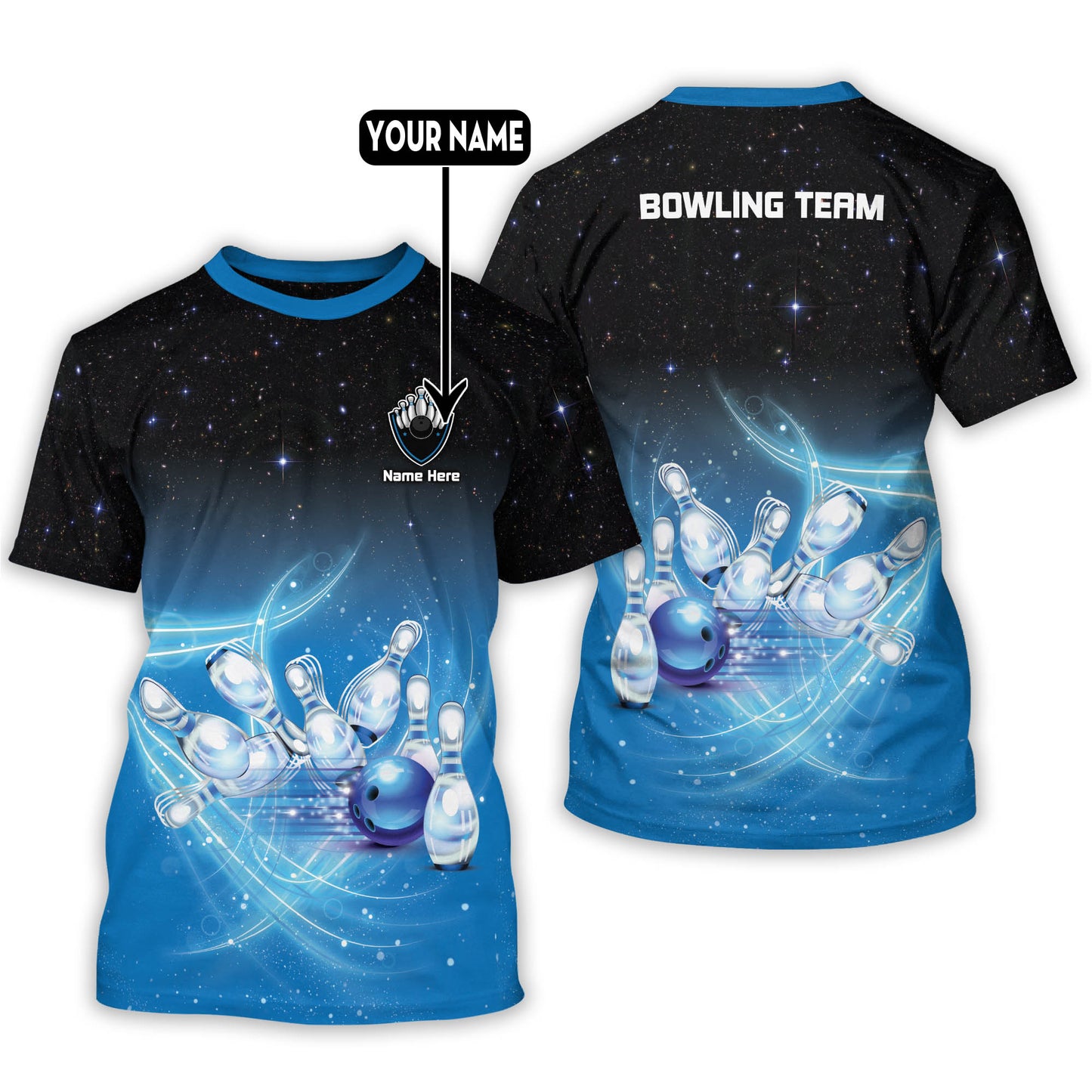 Custom Funny Bowling TShirts Unisex BT0010