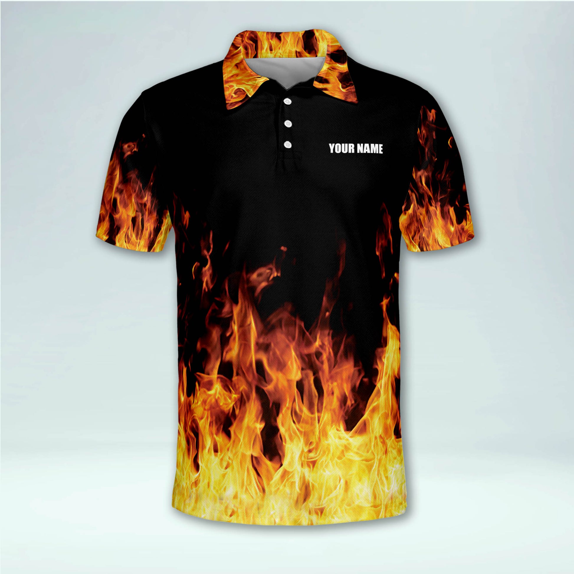 No Boundaries Flame & Car Design Button Up Shirt, Men's Fashion, Tops &  Sets, Tshirts & Polo Shirts on Carousell