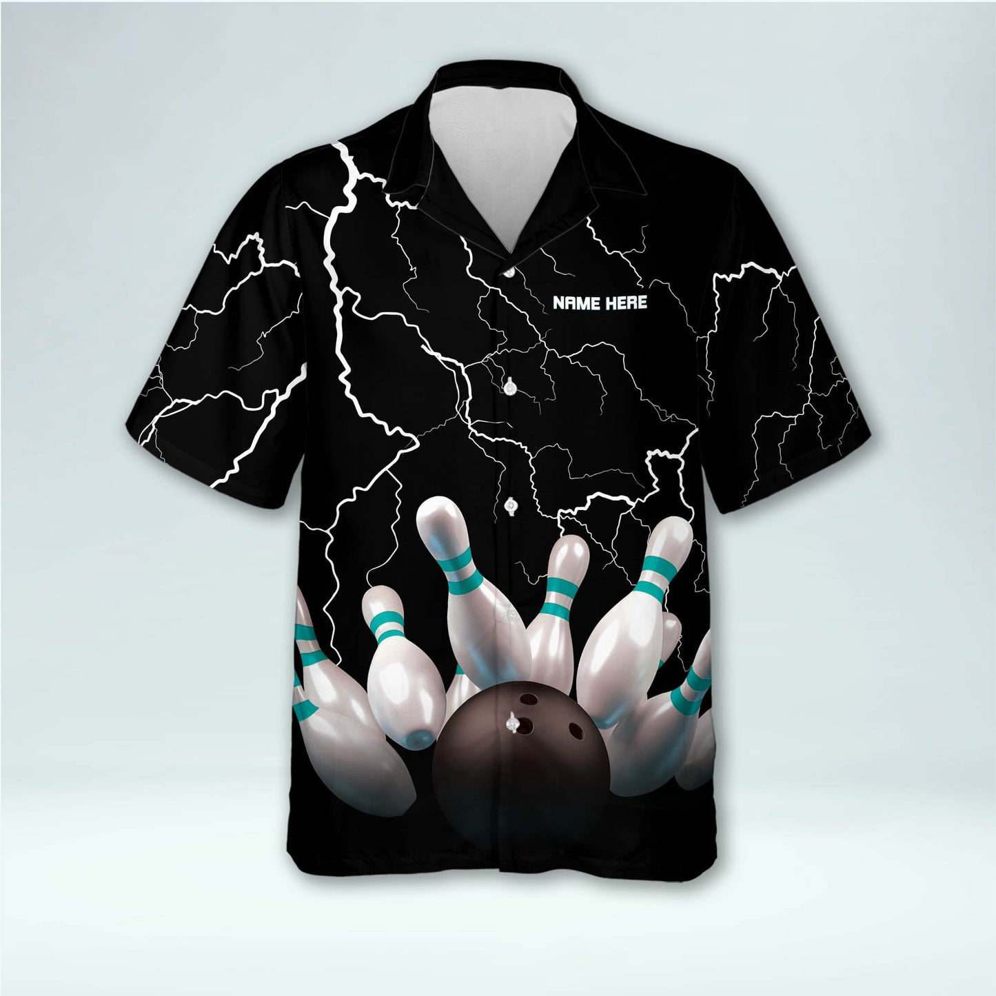 Custom King Pin Bowling Hawaiian Shirt HB0068