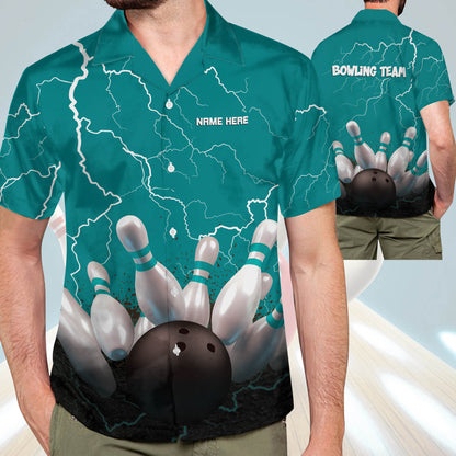 Custom King Pin Bowling Hawaiian Shirt HB0068