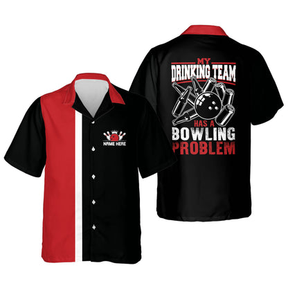 Custom Funny Hawaiian Bowling Shirt HB0091