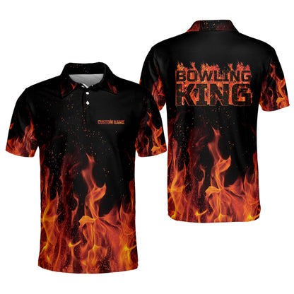 Custom Flame Funny Bowling Shirts BM0039