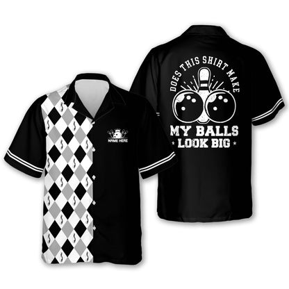 My Balls Look Big Bowling Shirts HB0163