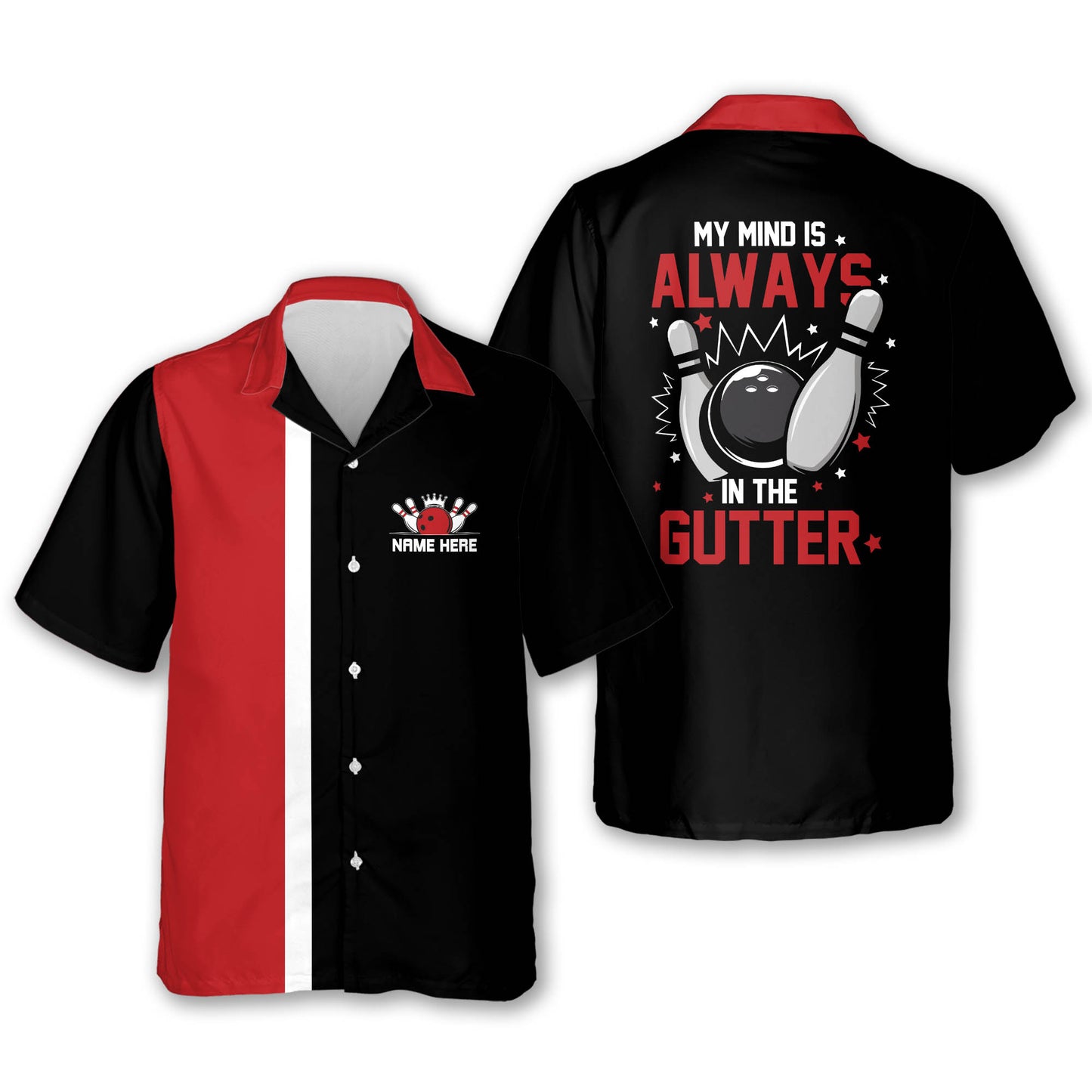 My Mind Is Always Bowling Shirts HB0162