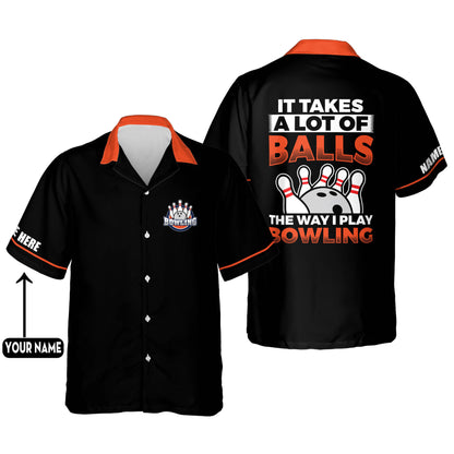 It Takes A Lot of Balls Hawaiian Shirt HB0065