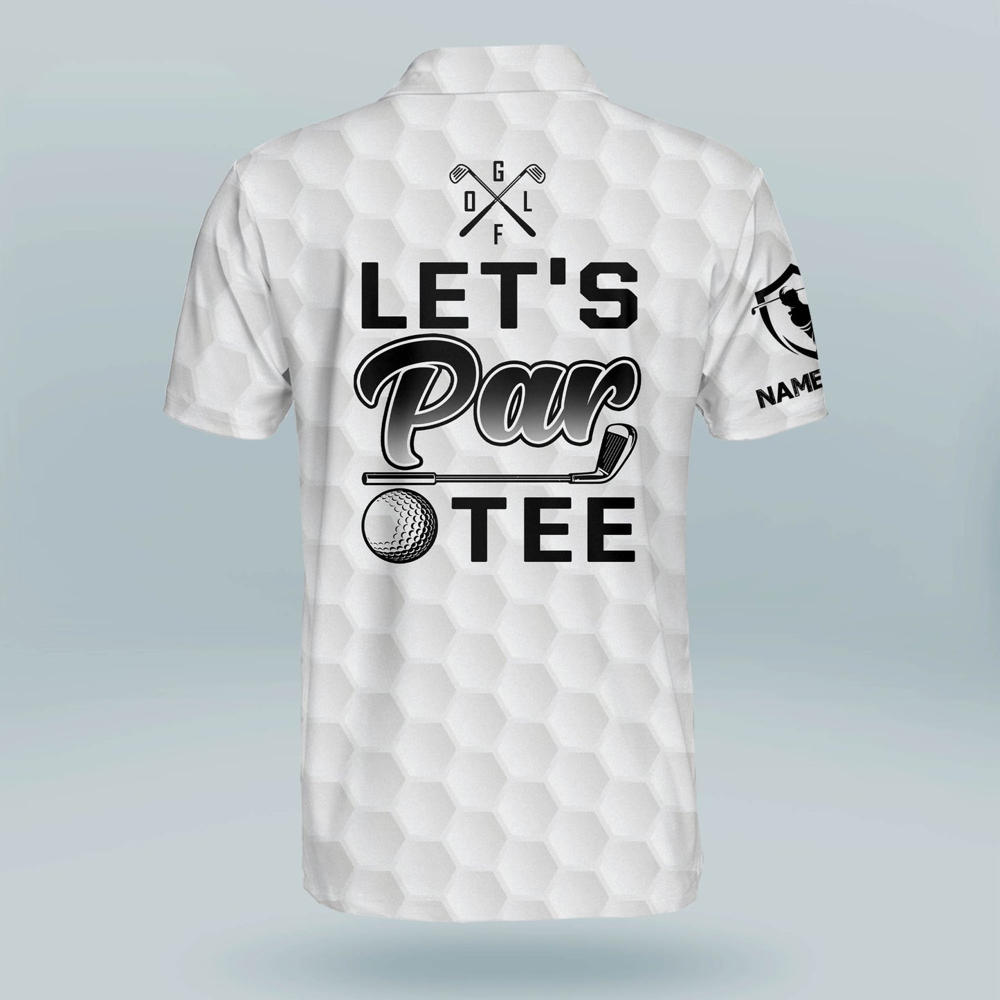 Let's Par Tee Golf Polo Shirt GM0227