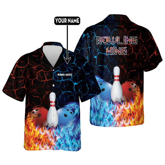 Bowling King Hawaiian Bowling Shirts HB0090