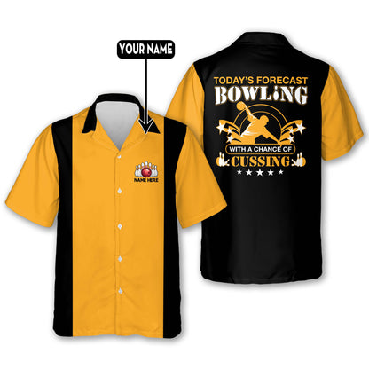 Today's Forecast Bowling Shirts HB0164