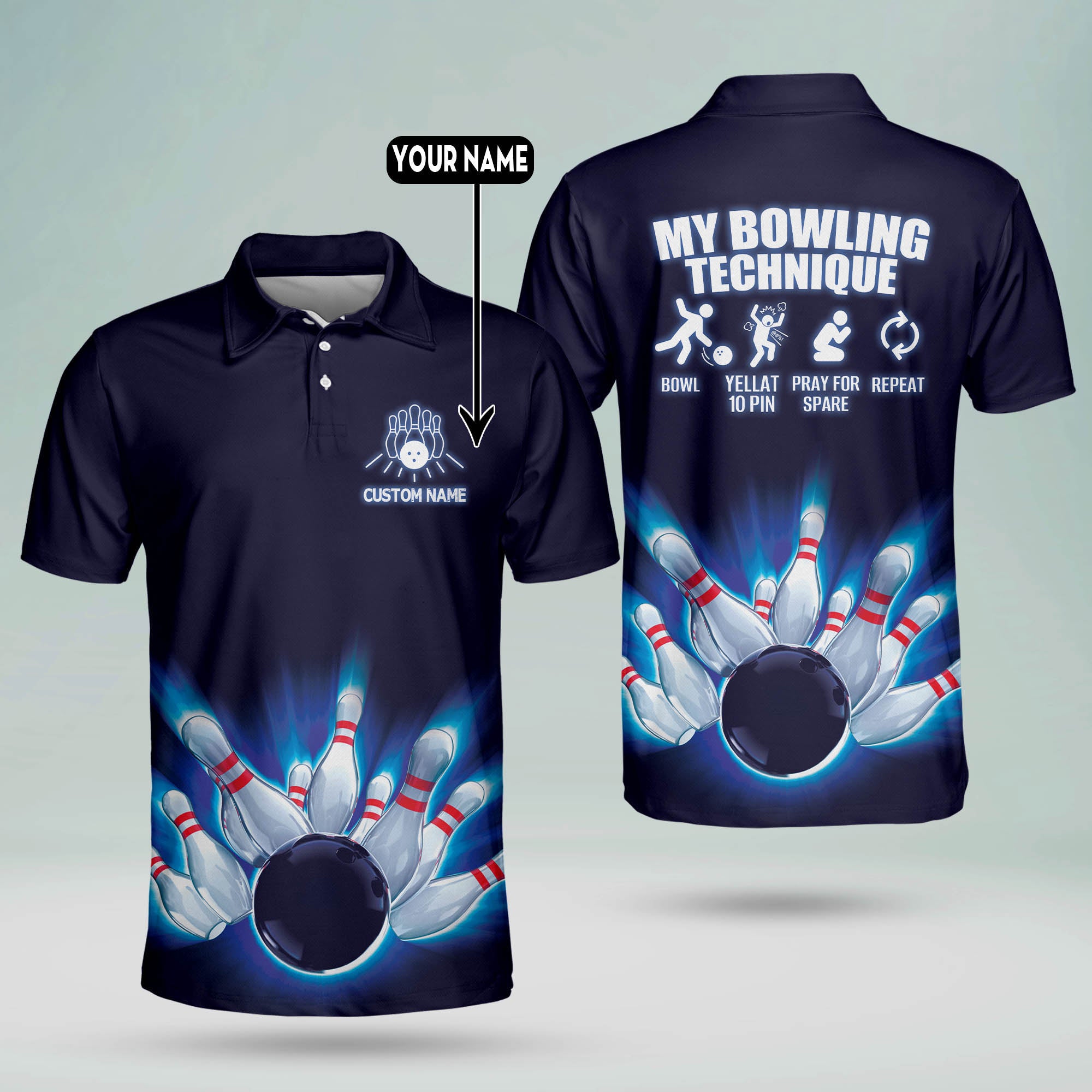 Custom Bowling Shirts For Men And Women Designer Bowling Shirt