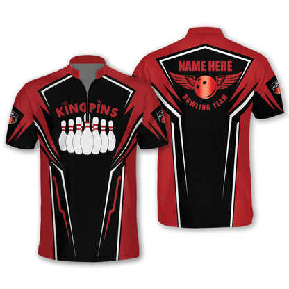 King Pins Custom Bowling Jersey Unisex BM0261