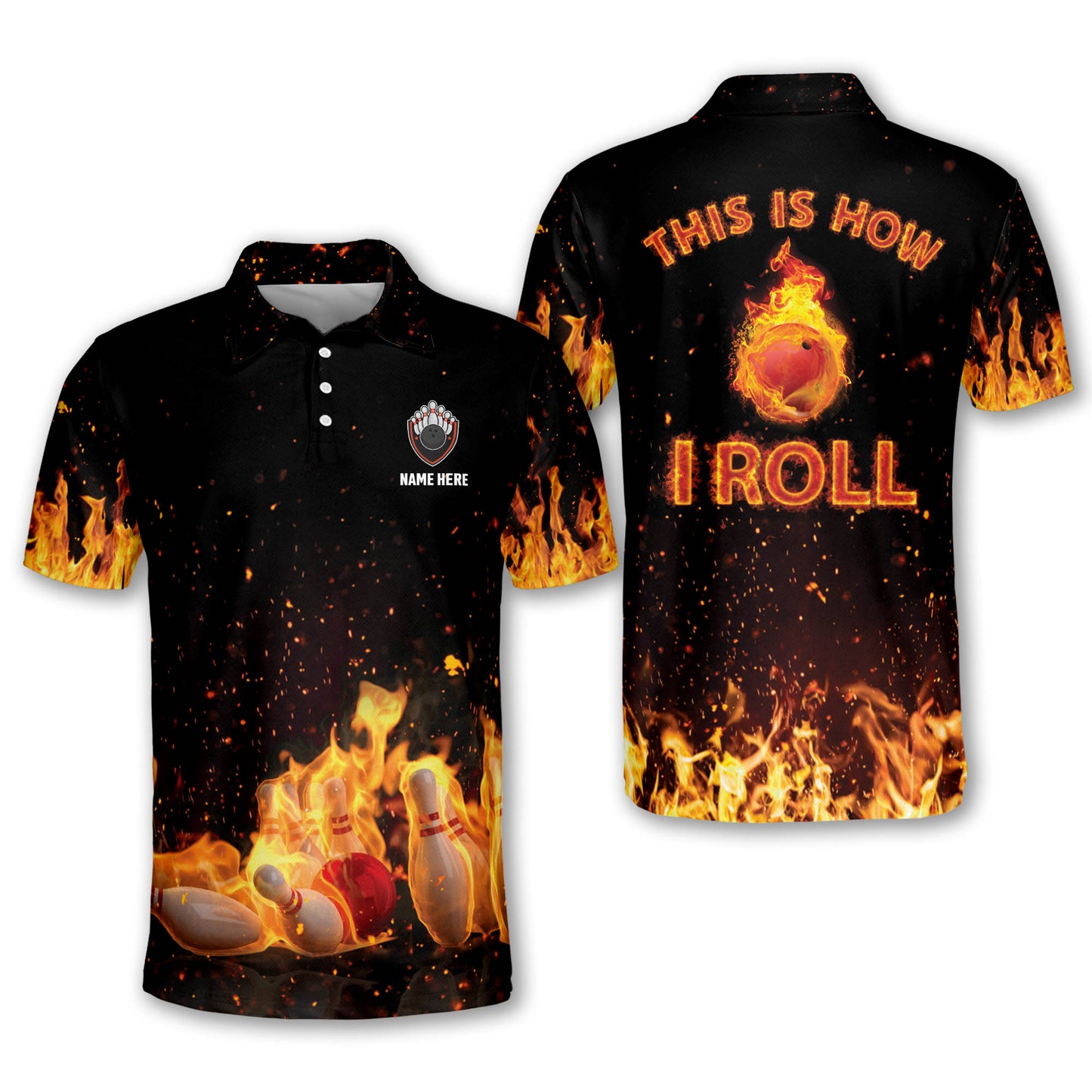 Funny Bowling Jersey Men And Women BM0263