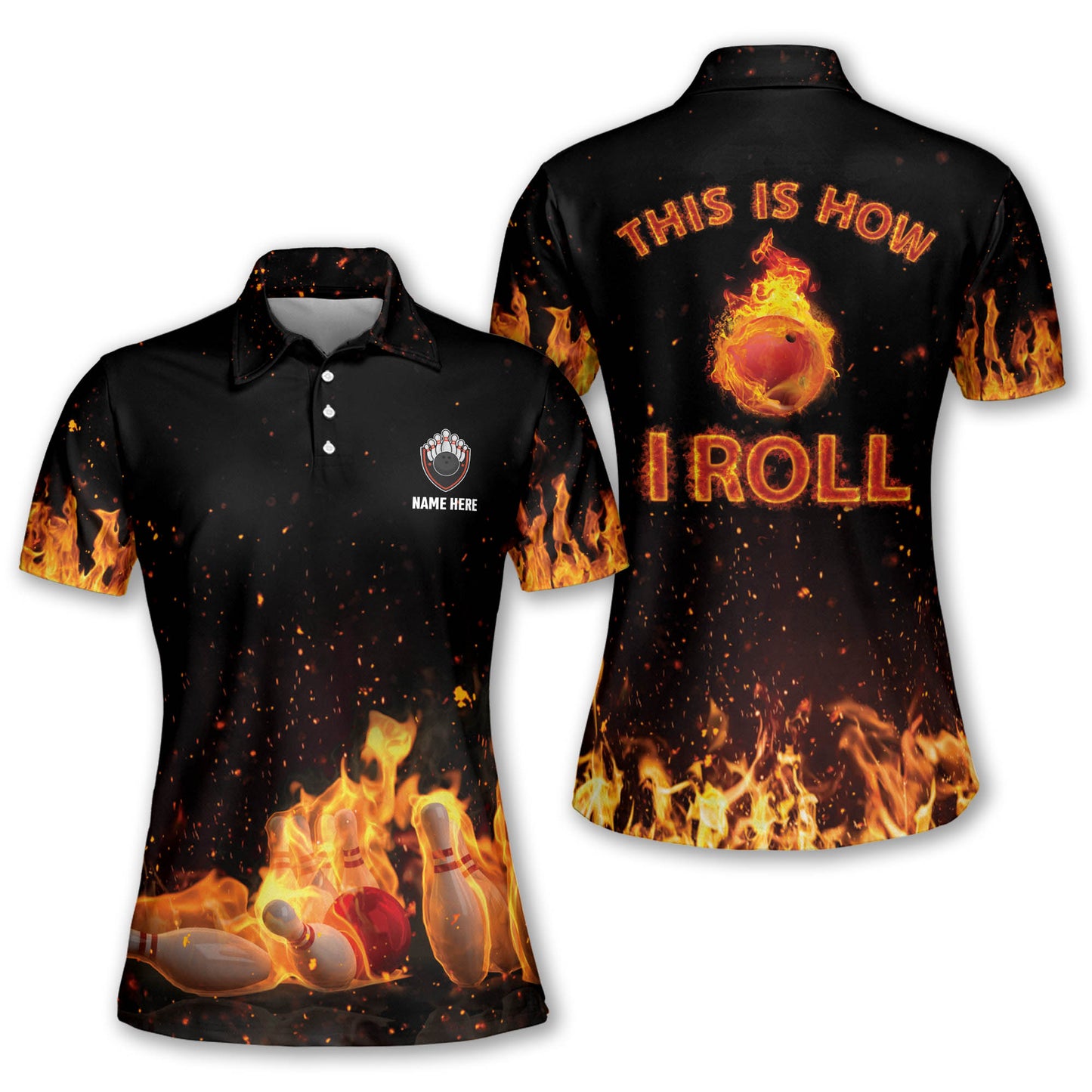 Funny Bowling Jersey Men And Women BM0263