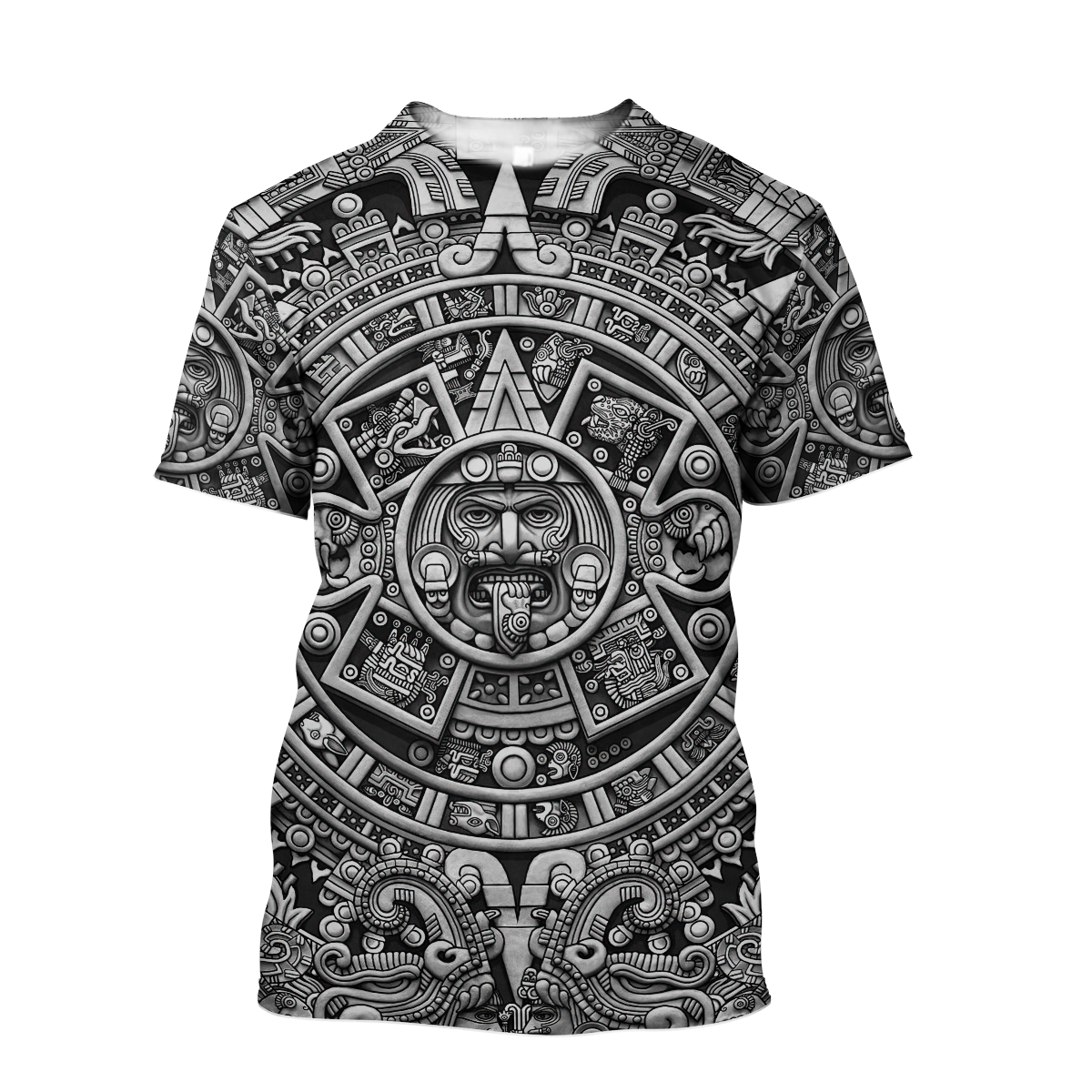 Cool Mexican T-Shirt, Patriotic Mexico Heritage Shirt, Mexico Flag 3D Shirt, Coat Of Arms Of Mexico, Maya Mexico T-Shirt TO3028