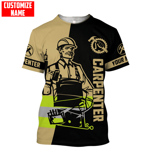 Customized Name Carpenter Shirts Carpenter Labor Day Gifts TO1635