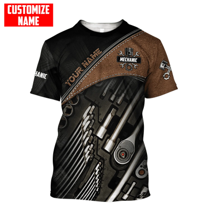 Customized Mechanic 3D Shirt For Him Birthday Gift To Mechanical Man TO1723