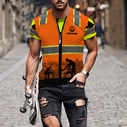 Personalized Carpenter Unisex Safety Shirt Men TO1626