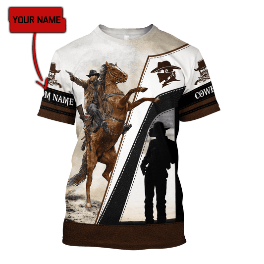 Personalized Cowboy Shirt Be A Cowboy Unisex T Shirts Lasfour TO1539