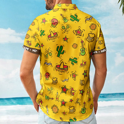 Taco Emergency Call 9-Juan-Juan Mexican Gift For Him - Custom Hawaiian Shirts HA0033