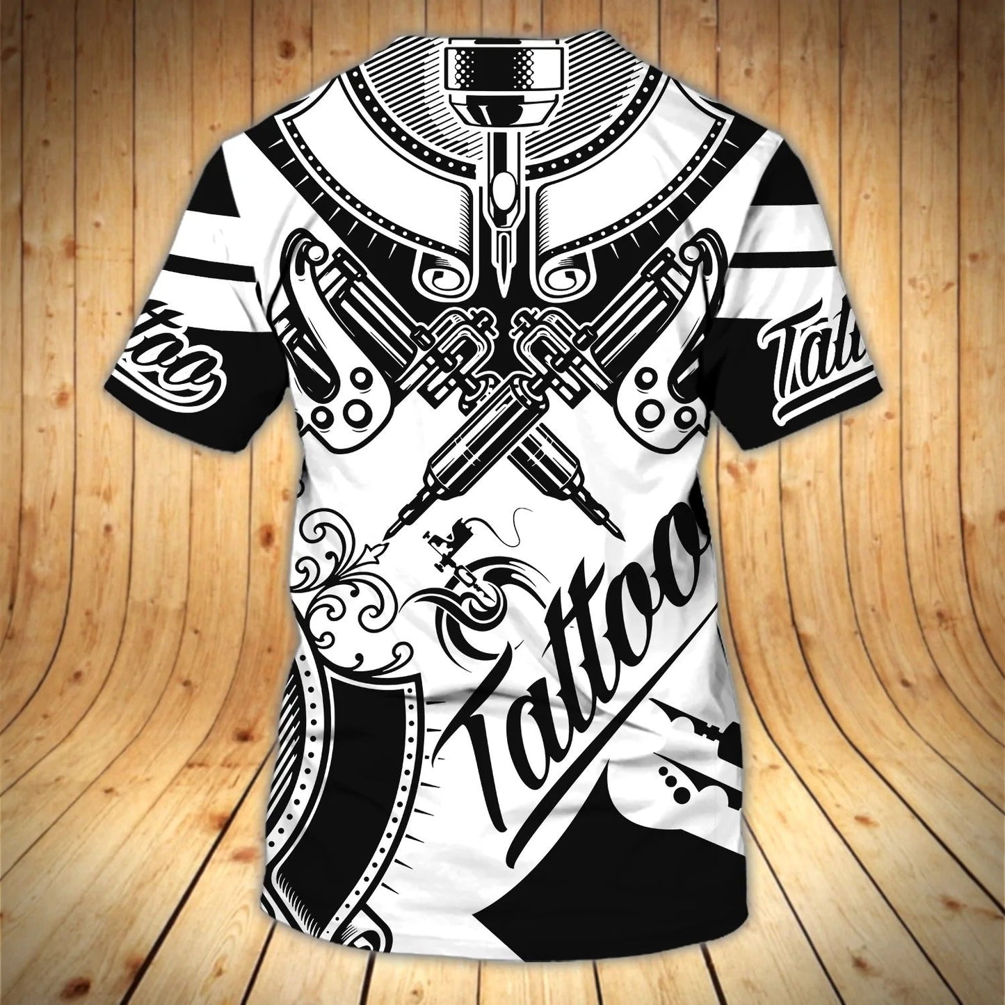 3D All Over Print Tattoo Artist Shirt Custom Tattoo T Shirt For Him Her Tattoo Shop Uniform TO1644