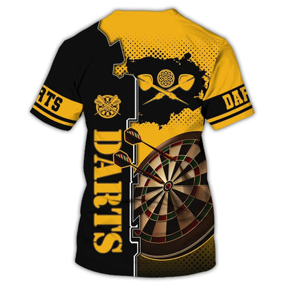 Customized 3D Dart Shirt For Men And Women, Dart On Shirt, Custom Dart Shirt, Gift For Dart Player TO0666