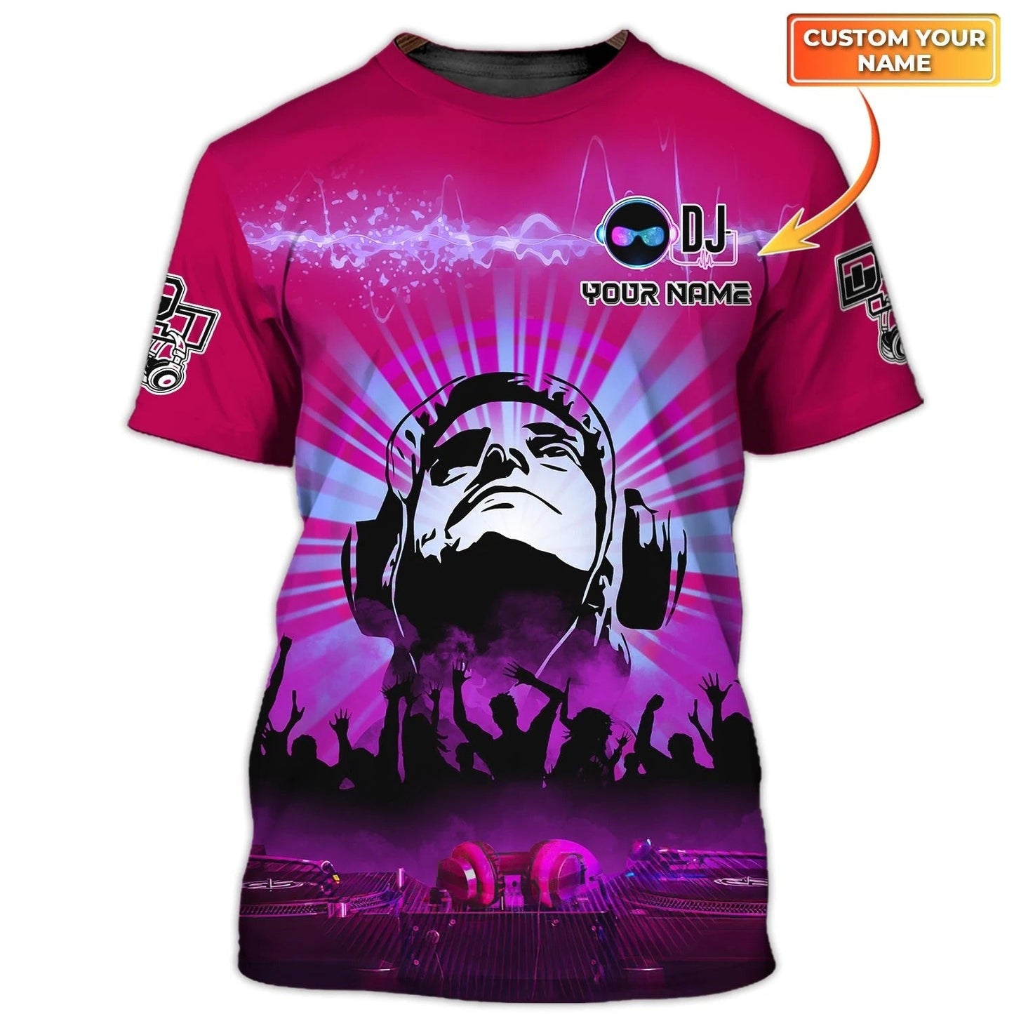 Custom 3D Dj Tshirt, I Was A Dj Before Serat, Birthday Present For Dj, Disc Jockey Gifts, To My Boyfriend Dj TO0038