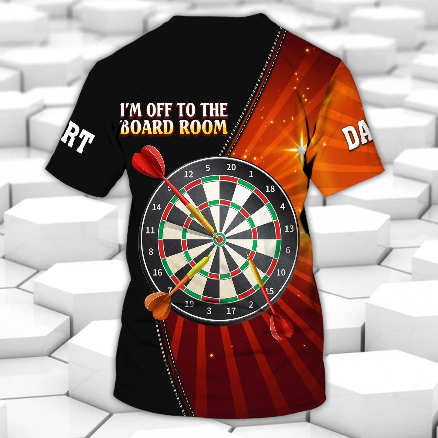 3D All Over Printed Dart Shirt For Men, Born To Play Dart T Shirt, Gifts For Darts Players, Dart Gift TO0669