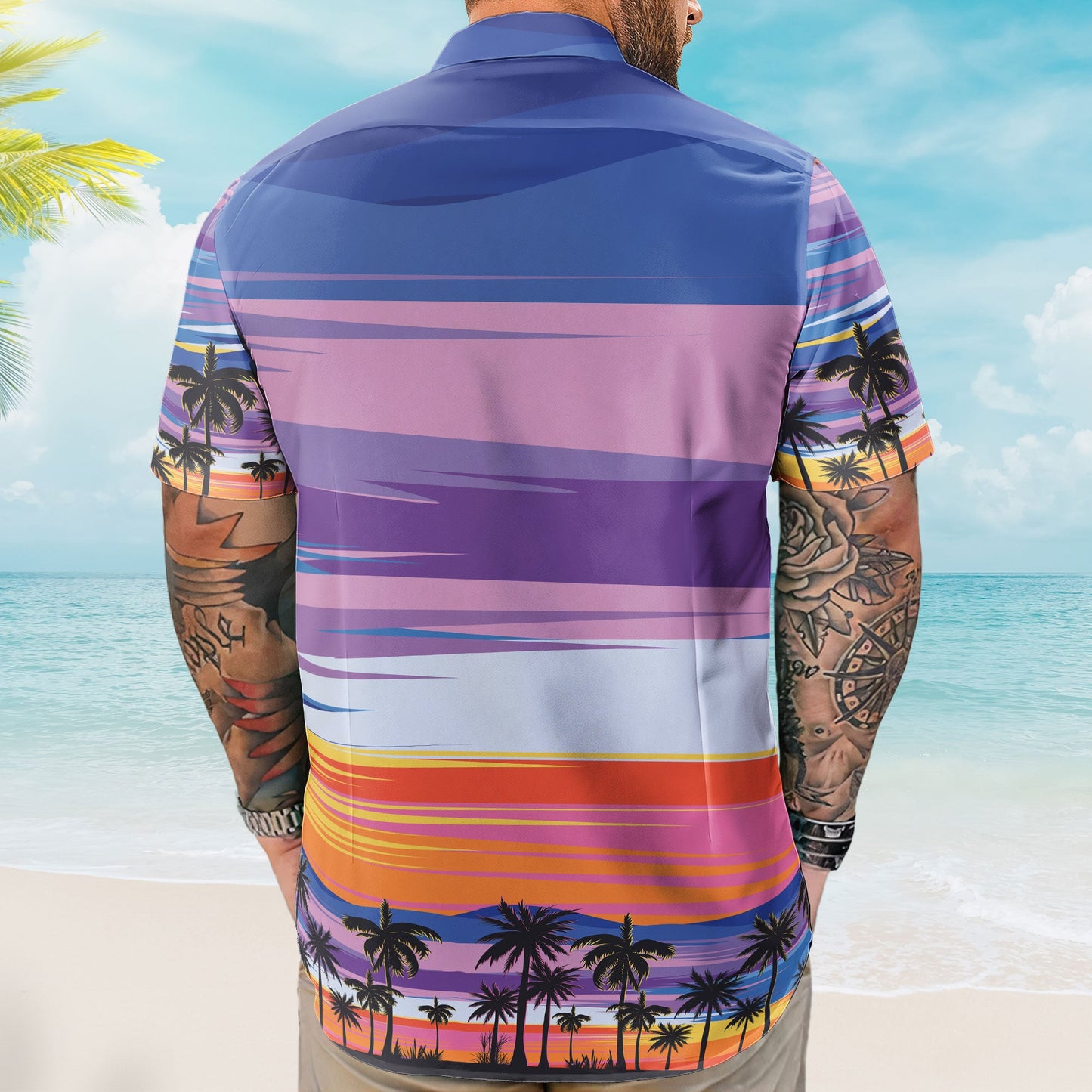 Vacation With Family - Personalized Photo Hawaiian Shirt HA0083