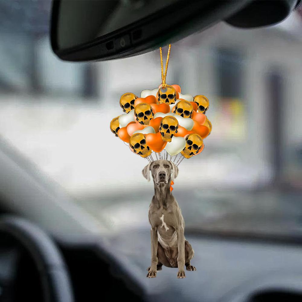 Weimaraner Halloween Car Ornament Dog Ornament For Halloween OO1180