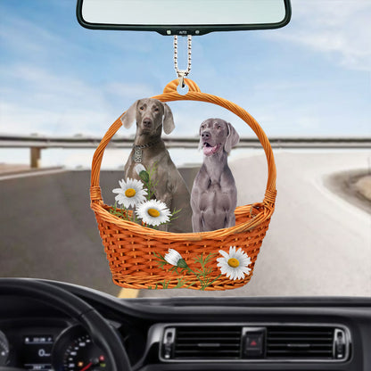 Weimaraner Ornaments God'S Gift Car Hanging Ornament OO0927