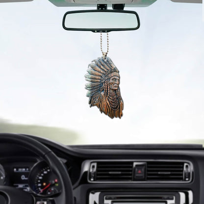 Native American Car Hanging Ornament, Ornament Car For Native American Lovers SO1427