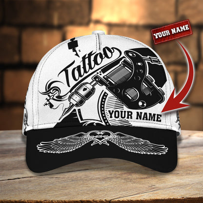 3D Classic Cap Tattoos Personalized Name Cap 79 Lasfour CA2067