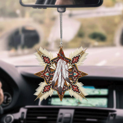 Native American Car Hanging Ornament, Car Hanging Mirror Accessories OO0045