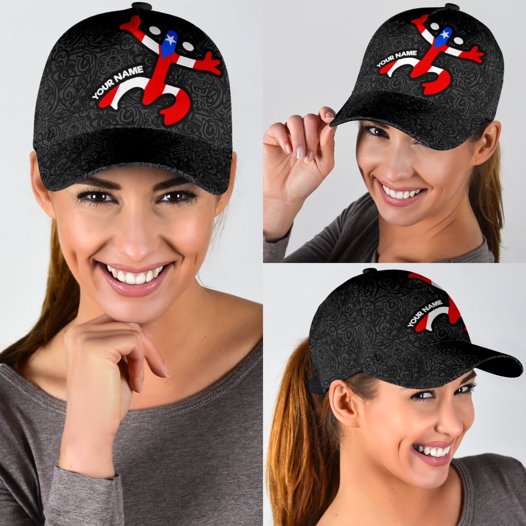 Personalized Puerto Rico Classic Cap Hat, Puerto Rico Hat CO0578