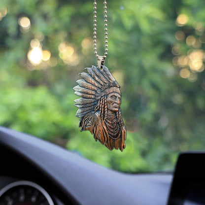 Native American Car Hanging Ornament, Ornament Car For Native American Lovers SO1427