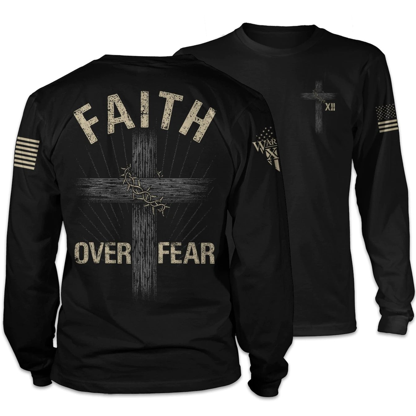 Faith Over Fear 3D All Over Printed T Shirt, Tee 3D Faith Over Fear Shirts TO0131