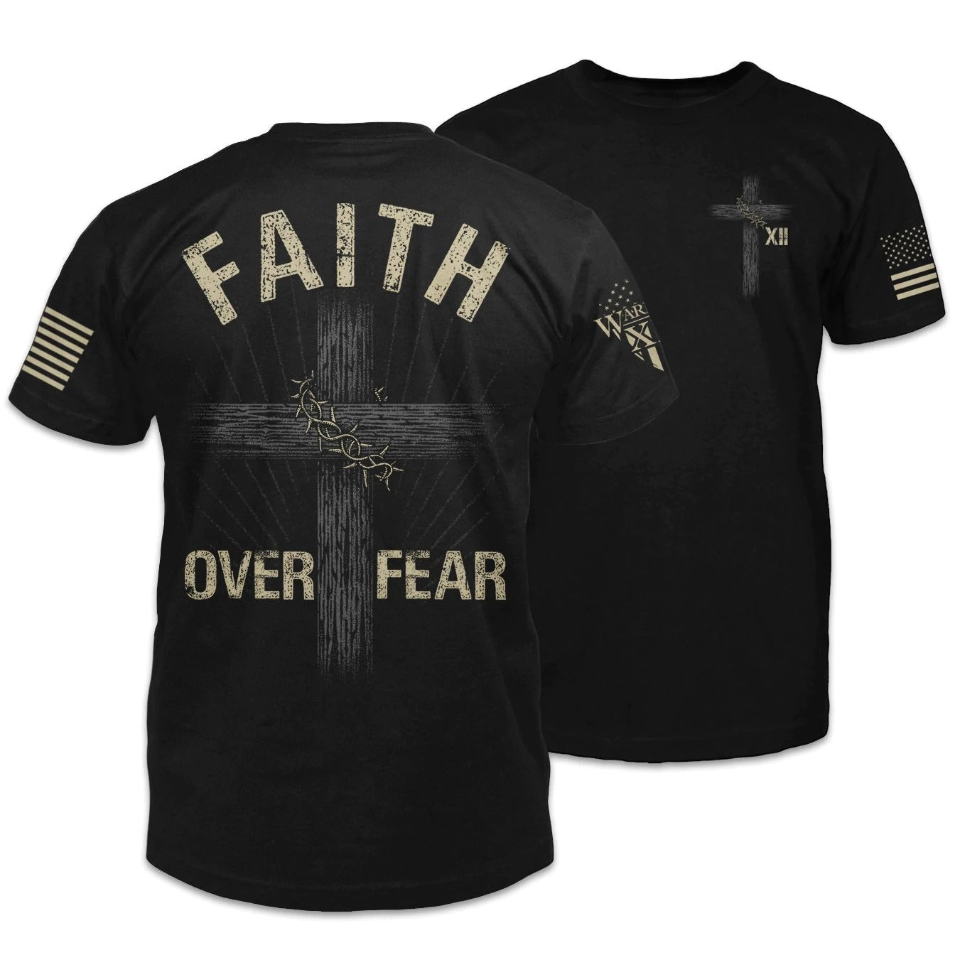 Faith Over Fear 3D All Over Printed T Shirt, Tee 3D Faith Over Fear Shirts TO0131