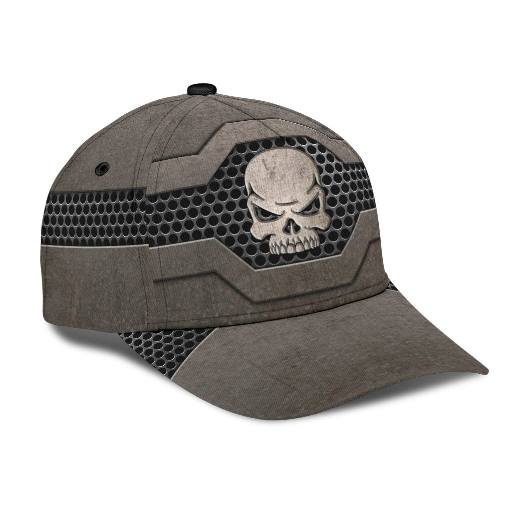 Shop Lasfour 3D Full Printed Classic Cap Hat With Skull, Baseball Cap Hat For Skull Lover CO0654