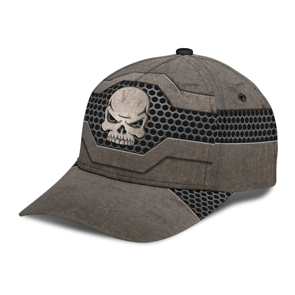 Shop Lasfour 3D Full Printed Classic Cap Hat With Skull, Baseball Cap Hat For Skull Lover CO0654