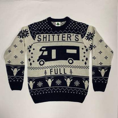 Christmas Vacation Shitter's Full Ugly Christmas Sweater Multi Color SO0531