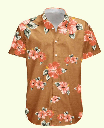 Custom Face Funny Photo Tropical Hibiscus Aloha For Men, Women - Custom Photo Hawaiian Shirts HA0013