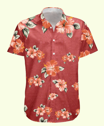 Custom Face Funny Photo Tropical Hibiscus Aloha For Men, Women - Custom Photo Hawaiian Shirts HA0013